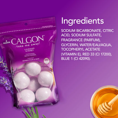 Calgon ultra moisturizing relaxing lavender jasmine rose musk scented bath soak