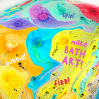 Mr. Bubble solar system bath set packaging details