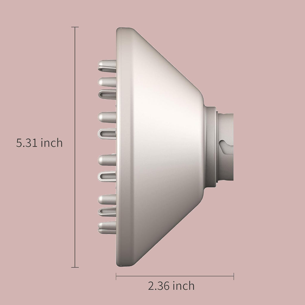 Diffuser attachment installed on Shark FlexStyle dryer
