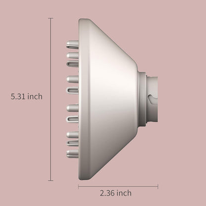 Diffuser attachment installed on Shark FlexStyle dryer