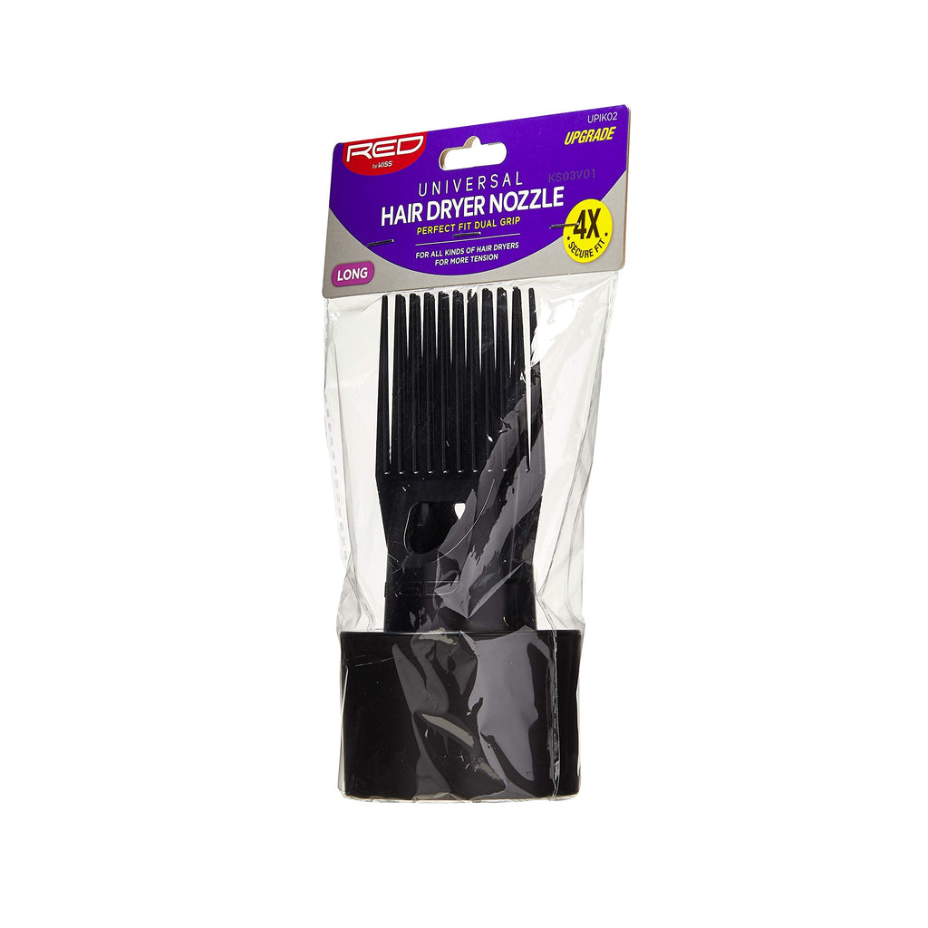 Side view of Red by Kiss Long Comb attachment showing teeth design