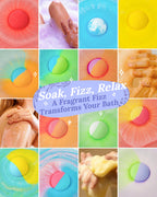 Clouquar 24 pack bath bombs highlighting botanical essential oil ingredients