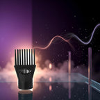 Heat resistant salon hair comb nozzle for natural hair
