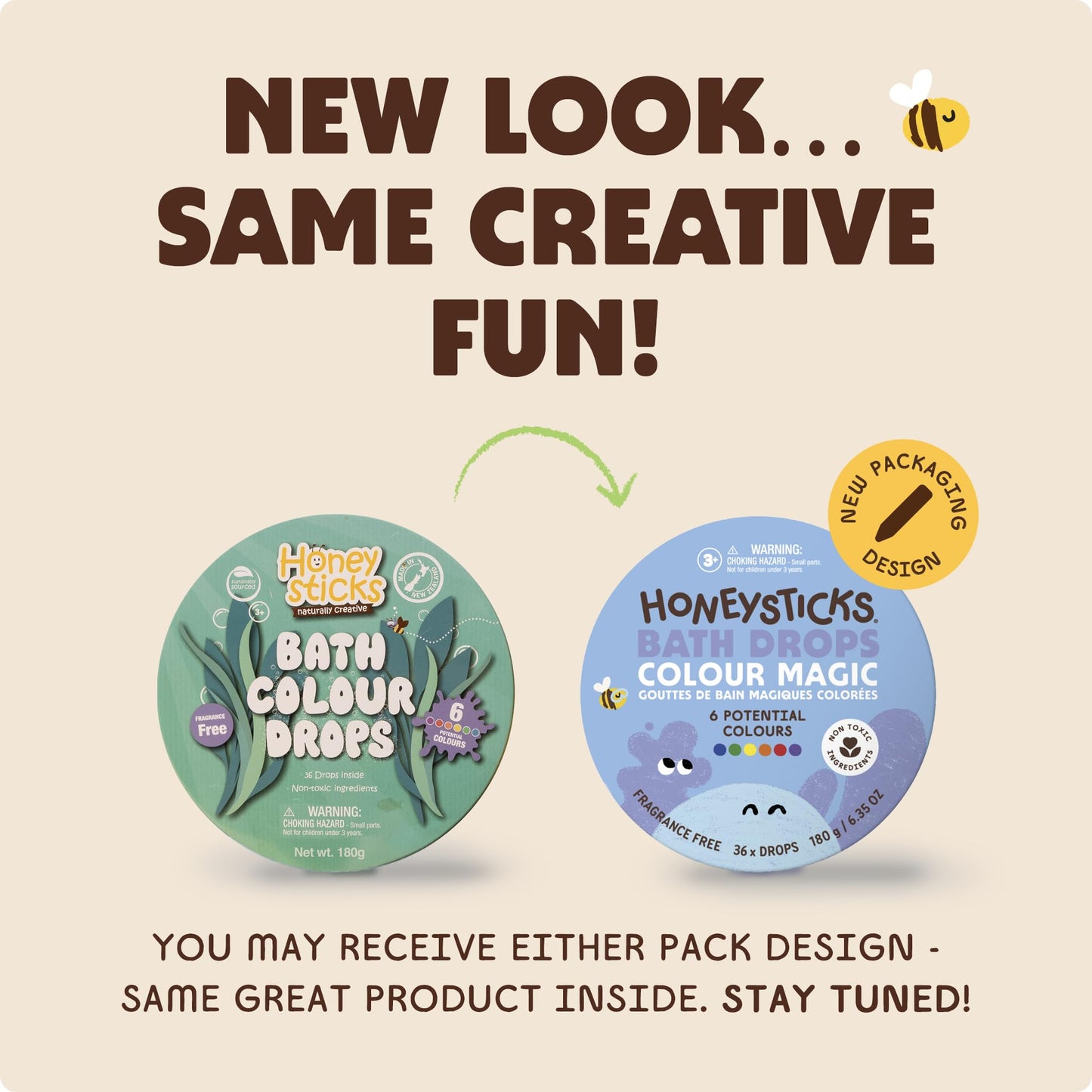 Natural food grade ingredient bath drops packaging highlighting eco friendly reusable tin
