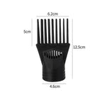 Universal plastic hair dryer nozzle for curly hair