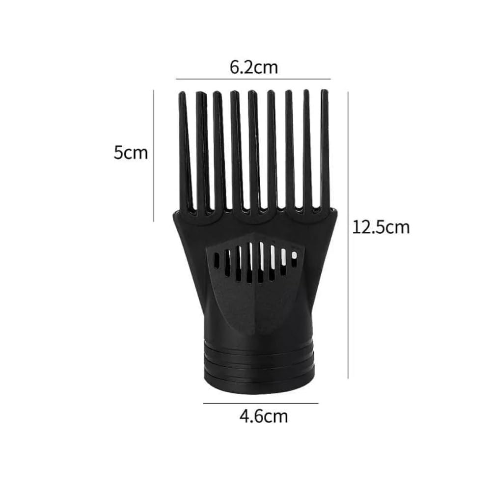 Universal plastic hair dryer nozzle for curly hair