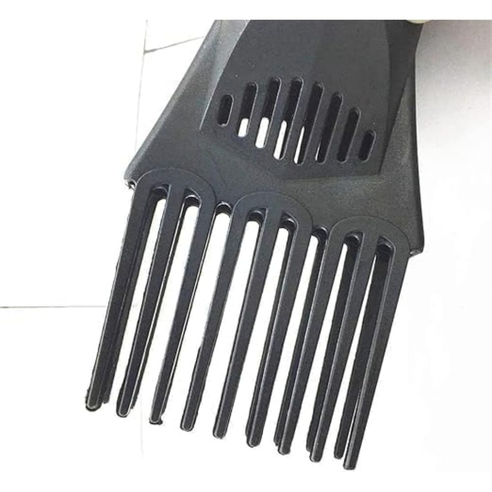 Side profile of Tiosen hair dryer detangling tool