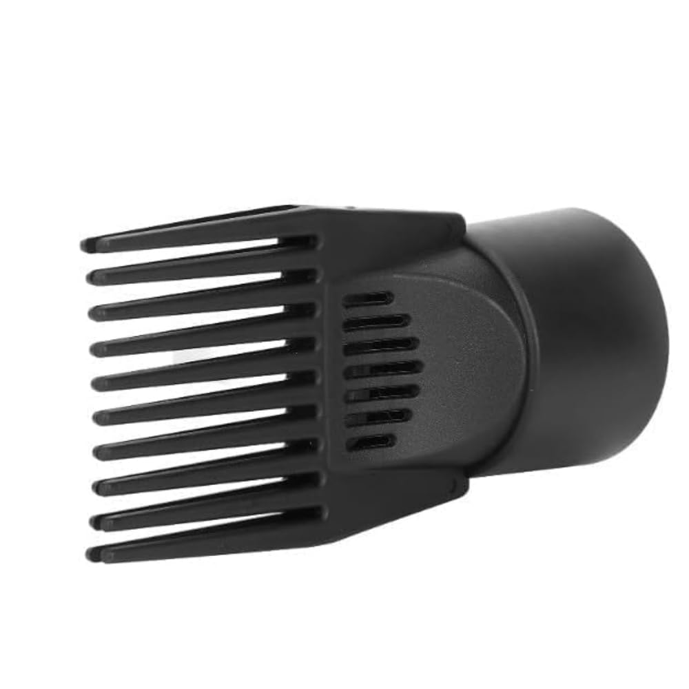 Professional hair salon comb attachment for blow drying