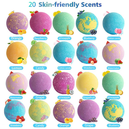 Small collectible puppy doll toys revealed from inside the dissolved bath bombs