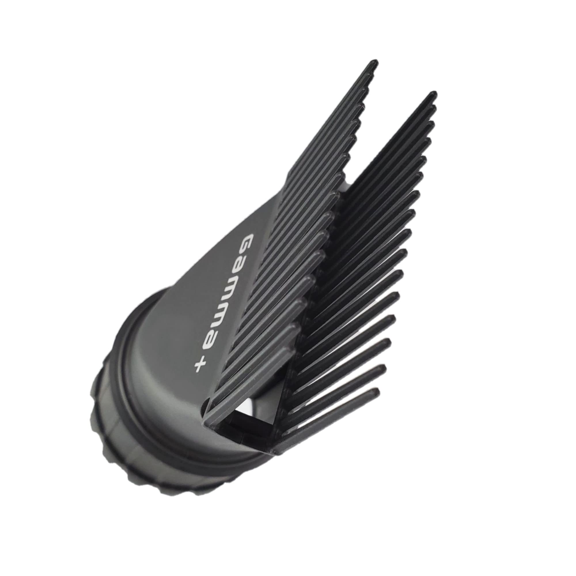 Gamma+ hair dryer nozzle comb with 32 nylon teeth