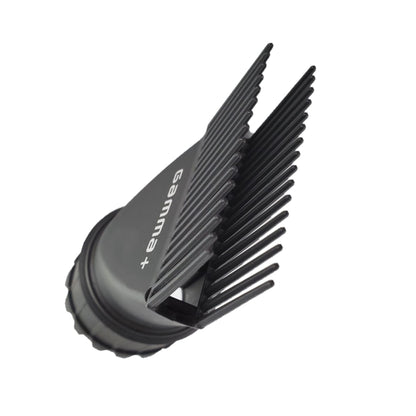 Gamma+ hair dryer nozzle comb with 32 nylon teeth