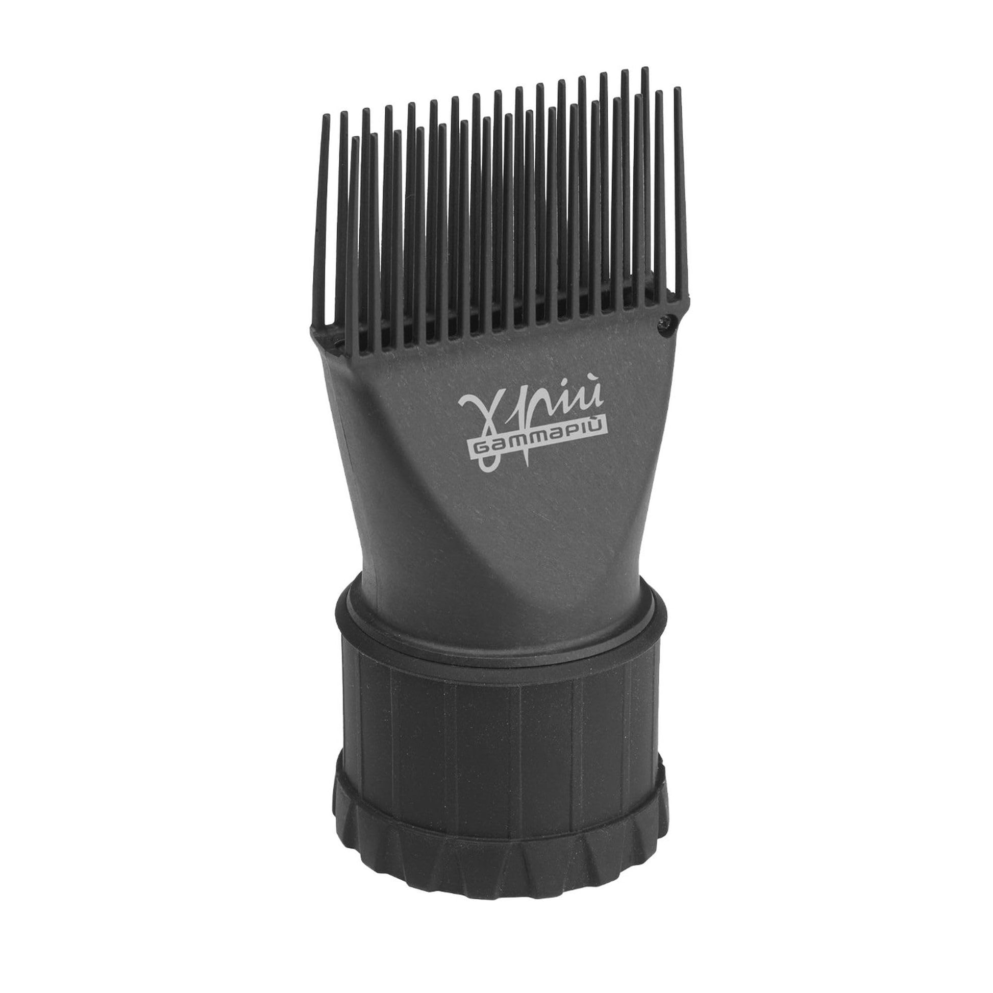 Close up of Gamma+ professional styling attachment silicone sleeve