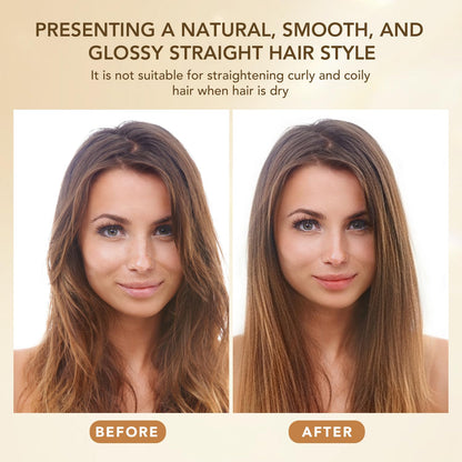 Hair styling using Tosage airflow attachment on damp hair