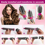 Extended curling barrels for Dyson styler attachments