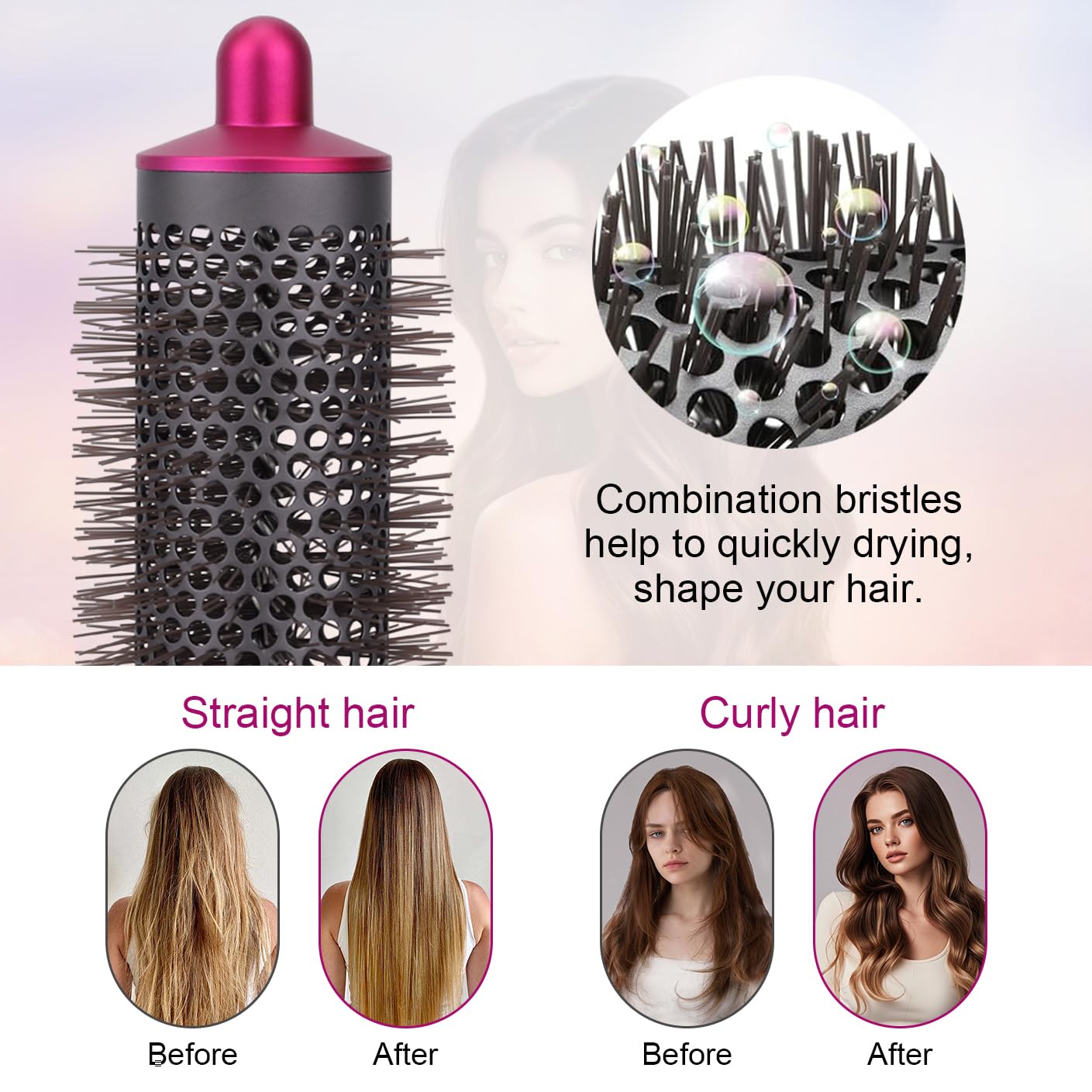 GreeSuit hair tool adaptor for Airwrap styling