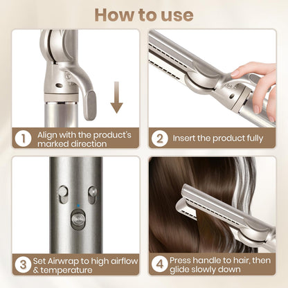 Detailed texture of Bluearks heat-resistant smoothing attachment