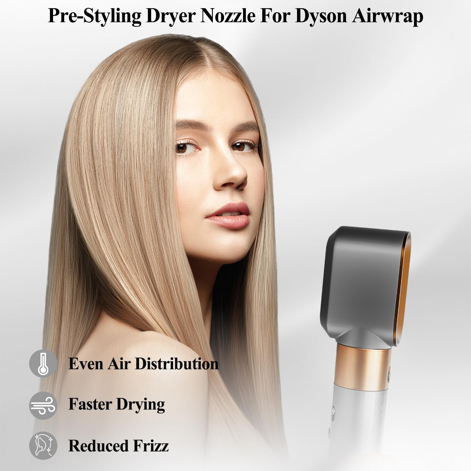 Replacement dryer attachment for Dyson Airwrap HS01 HS05