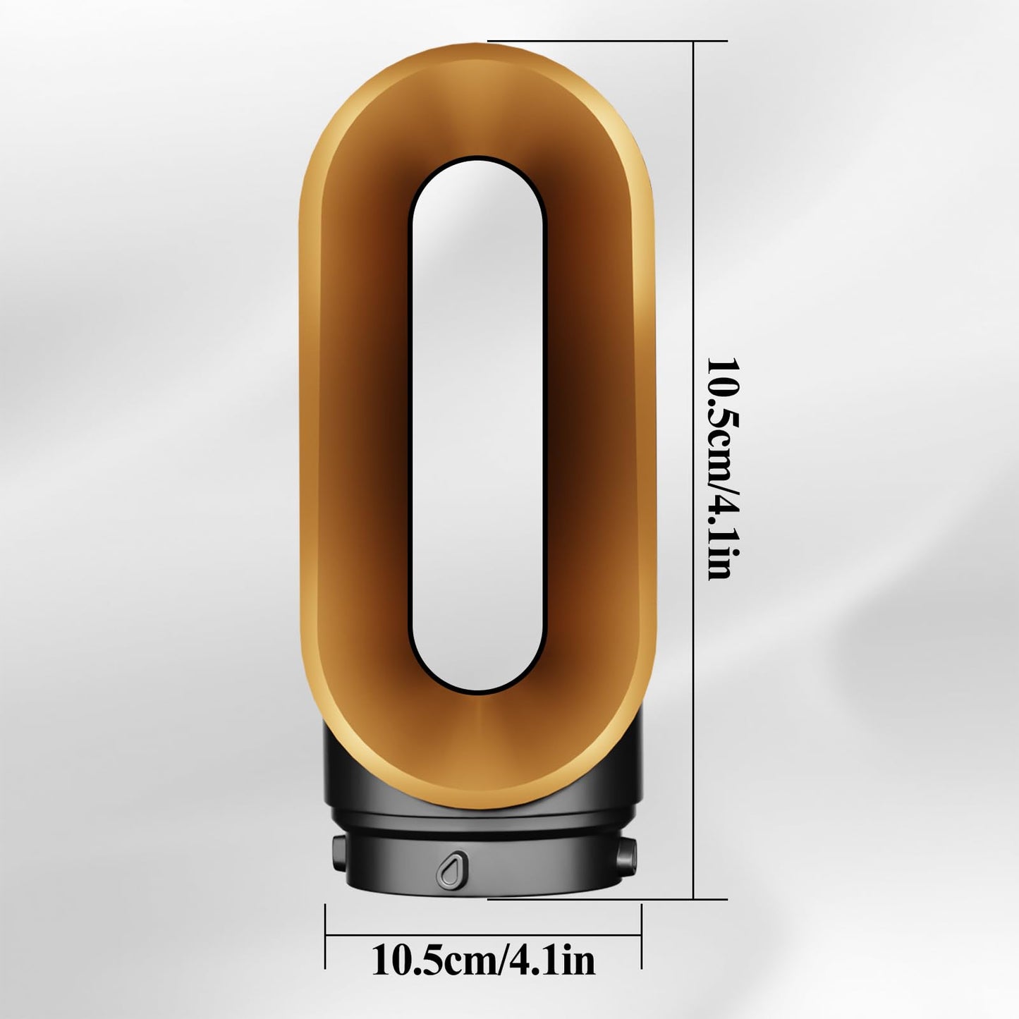 Click-fastening mechanism for Dyson Airwrap accessory