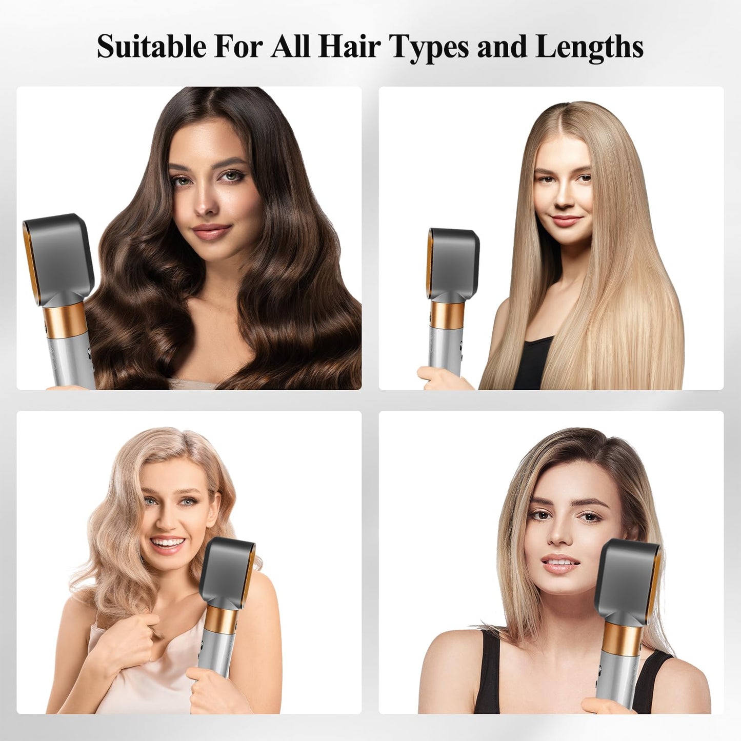 Authentic USA-imported Greesuit hair styling nozzle