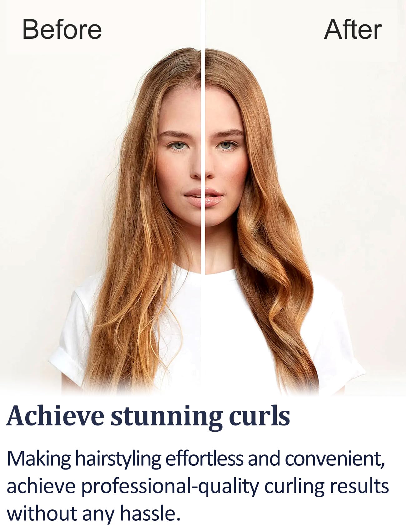Nekuma magnetic curling attachment installed on hair dryer