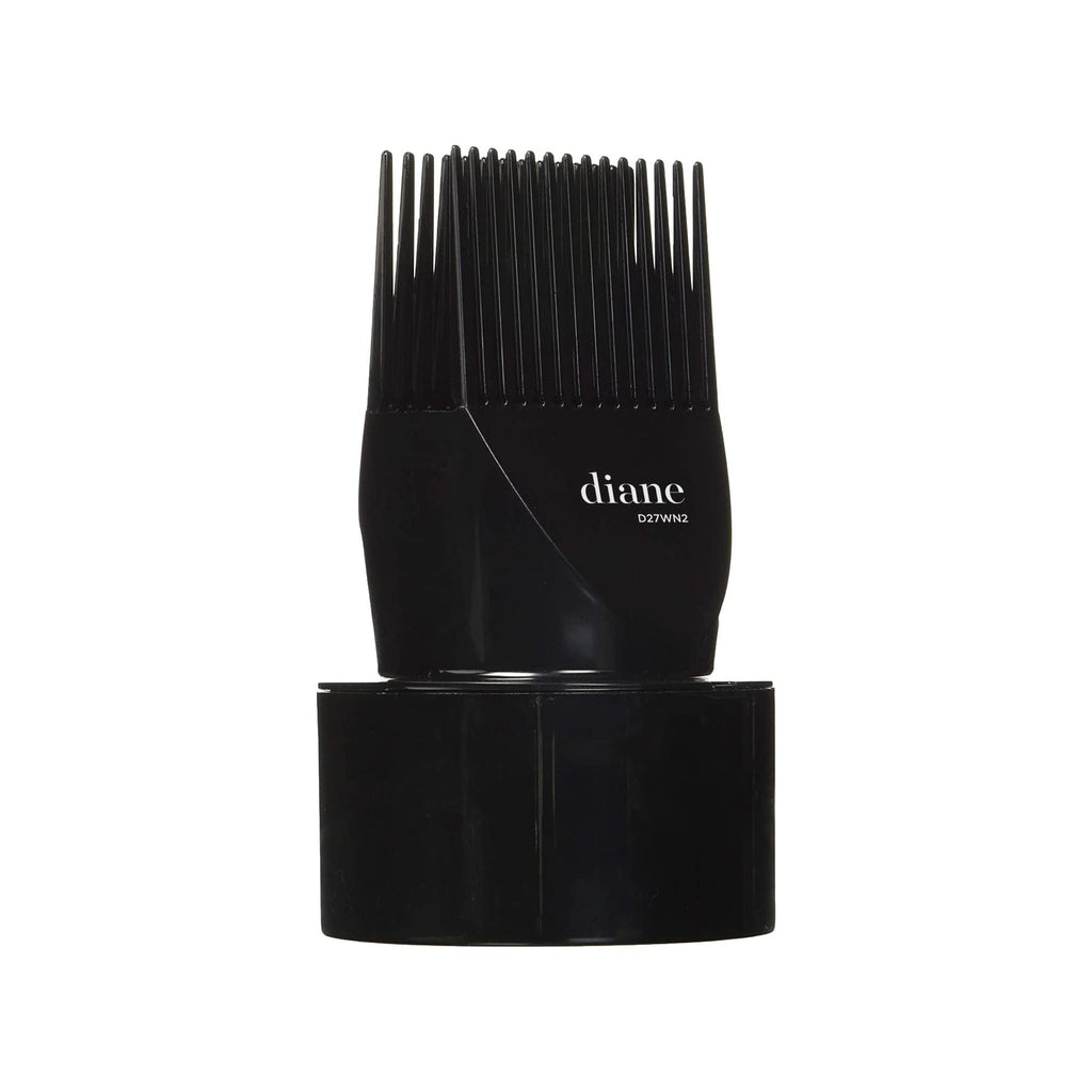 Black Diane D27WN2 blow dryer pick attachment teeth detail