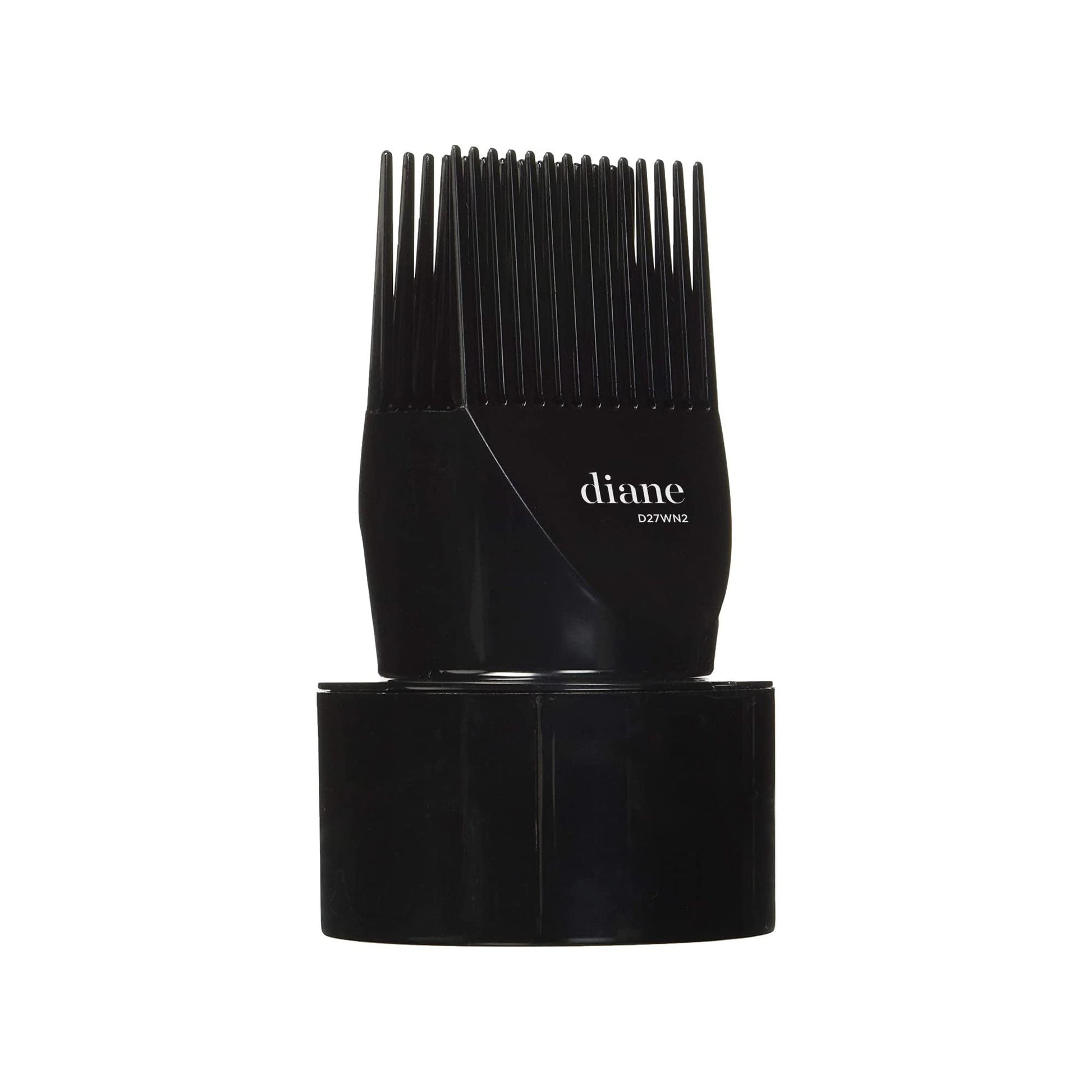Black Diane D27WN2 blow dryer pick attachment teeth detail