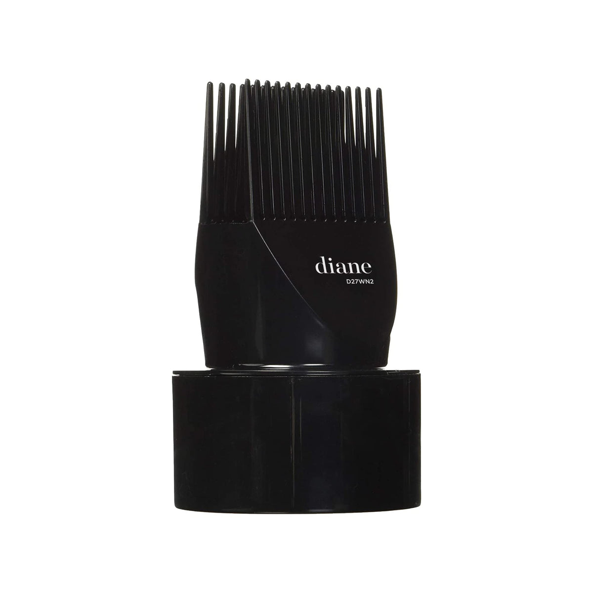 Black Diane D27WN2 blow dryer pick attachment teeth detail