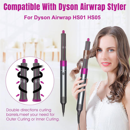 Hair dryer curling iron adapter accessory