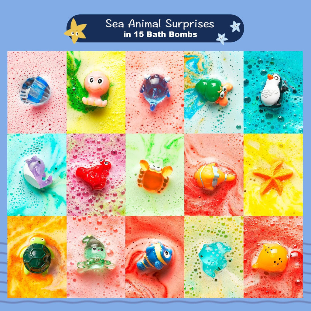 BloomFizzy Ocean Toy Reveal Inside Bathtub Water