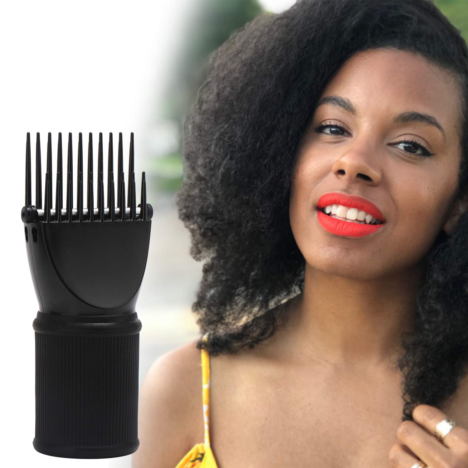 Segbeauty blow dryer comb attachment teeth close up