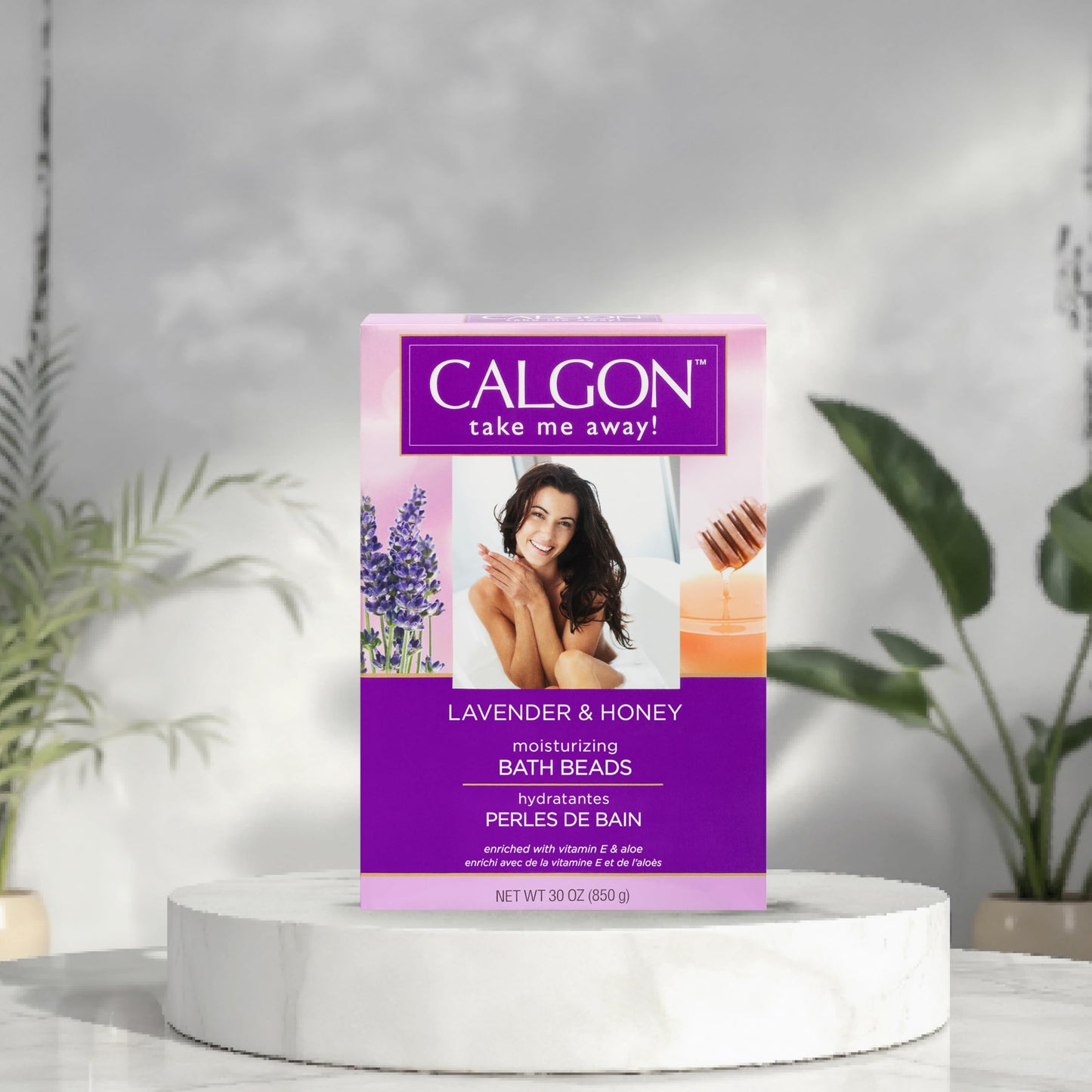 Authentic USA imported Calgon take me away body care line product photography