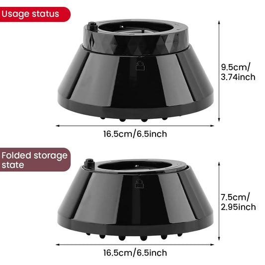 RIJATRAGAR curly hair blow dryer diffuser showing honeycomb vent structure for even airflow distribution