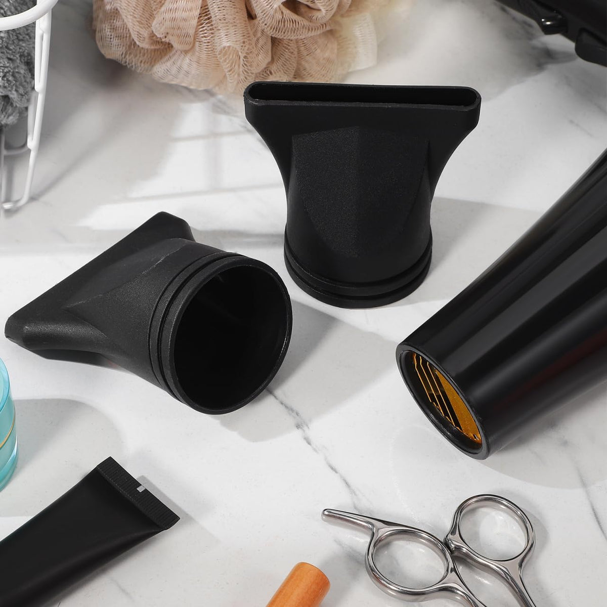 Beaupretty salon styling blow dryer tips pack of two displayed on a clean background.