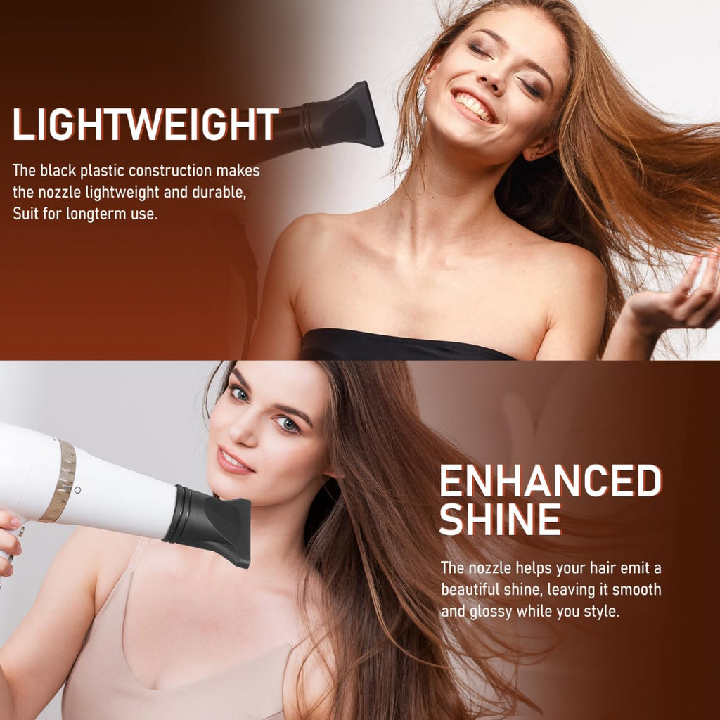 Beaupretty salon attachments illustrating the targeted airflow design for frizz-free blow drying.