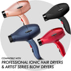 Sam Villa salon grade deep bowl hair dryer attachment packaging details for curly styling.