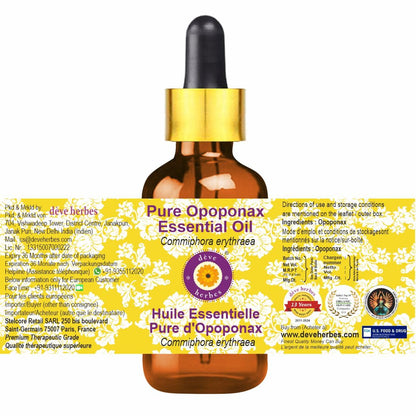 Commiphora erythraea therapeutic grade steam distilled essential oil drop dispensing