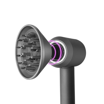 Bowl shaped spikey hair dryer attachment for volume boosting