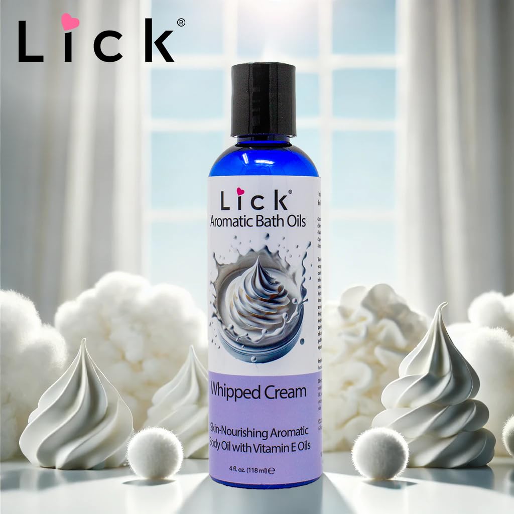 Nourishing sweet almond oil and vitamin E bath additive bottle on clean backdrop