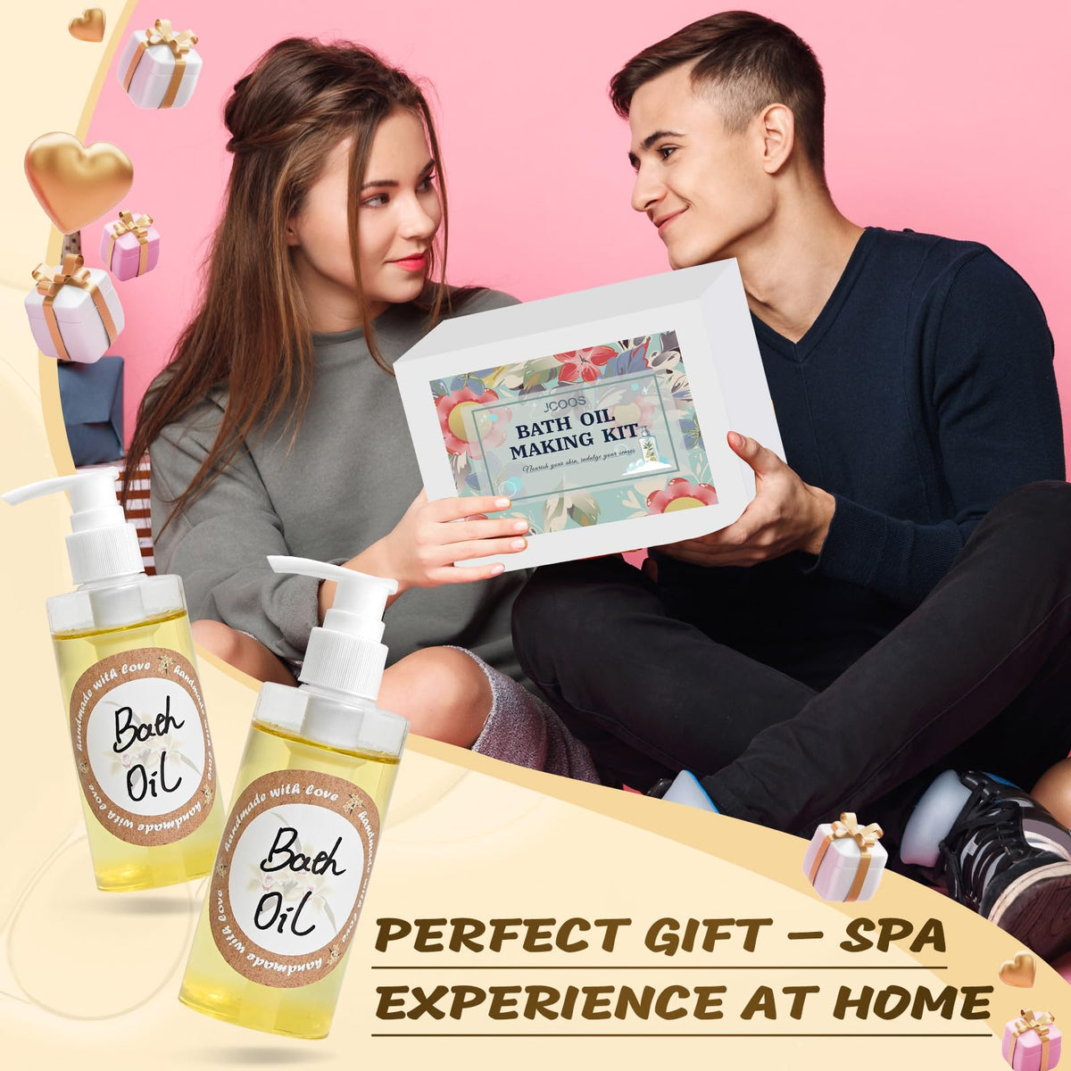 Jcoos skincare crafting set packaging details