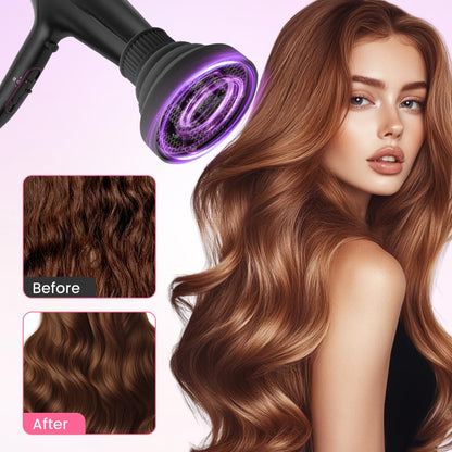 Velarionna professional salon grade hair diffuser showing inner airflow distribution chamber