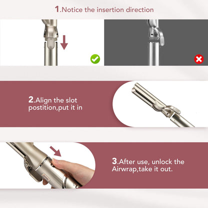 Tosage hair straightener attachment for multi styler highlighting the heat resistant composite material body