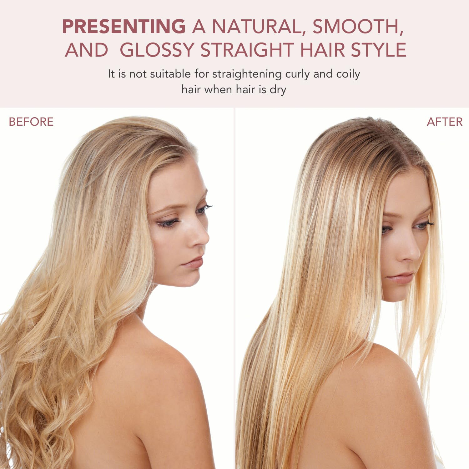 Sazika imported anti frizz smoothing attachment unboxed view revealing the sleek aerodynamic design