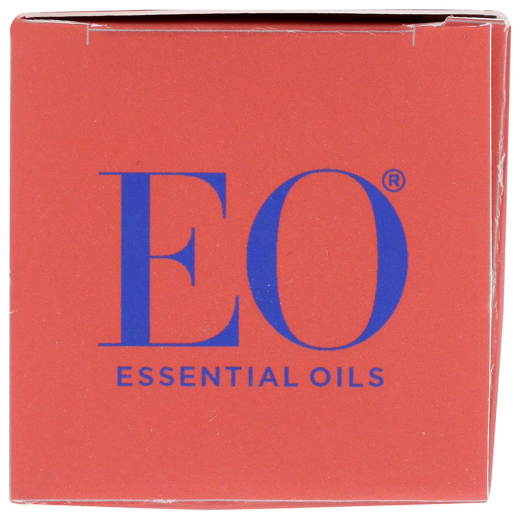 EO Aromatherapy Body Oil bottle next to packaging