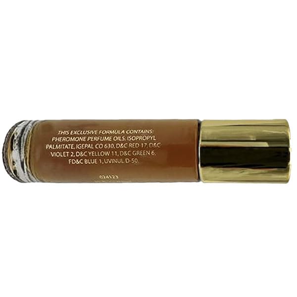 Marilyn Miglin Pheromone Perfume Oil Rollerball amber bottle packaging