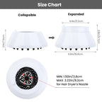 Segbeauty adjustable hair diffuser fully expanded for professional salon styling at home