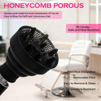 Aisoway travel hair diffuser attachment for wavy hair highlighting the premium heat resistant material.