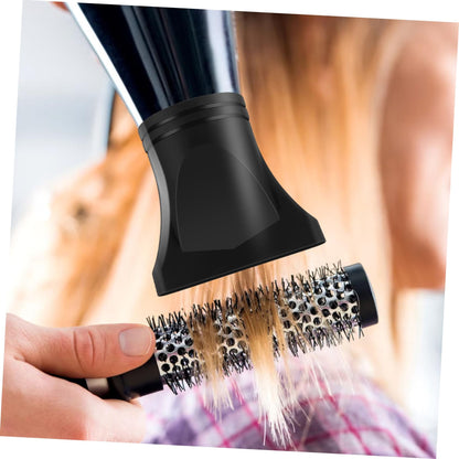 Two pieces of Healeved professional plastic salon hair styling tool attachments packaged together.