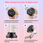 Side view of Orista Finds adjustable diffuser nozzle attachment for salon styling