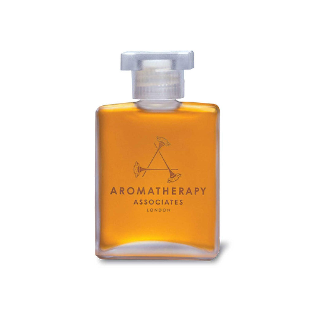 Aromatherapy Associates Deep Relax Bath And Shower Oil golden oil texture drop