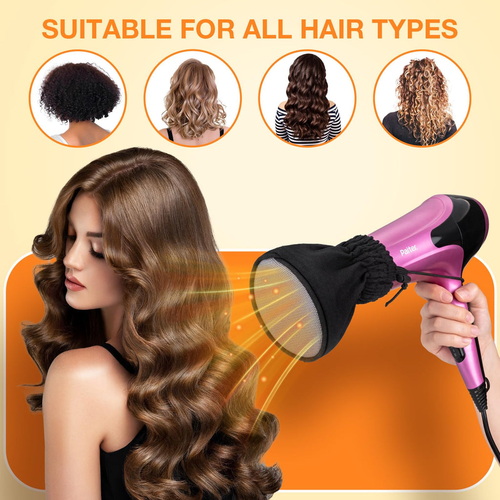 Packaging contents of the universal nylon hair diffuser for defining natural curls